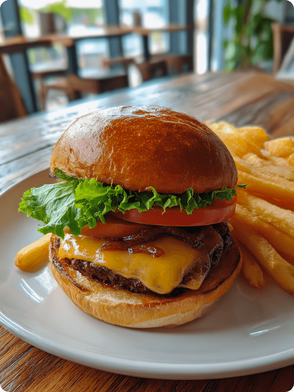 Original phone photo before FoodShot AI optimization for delivery apps Quick phone photo of delivery food - before AI enhancement