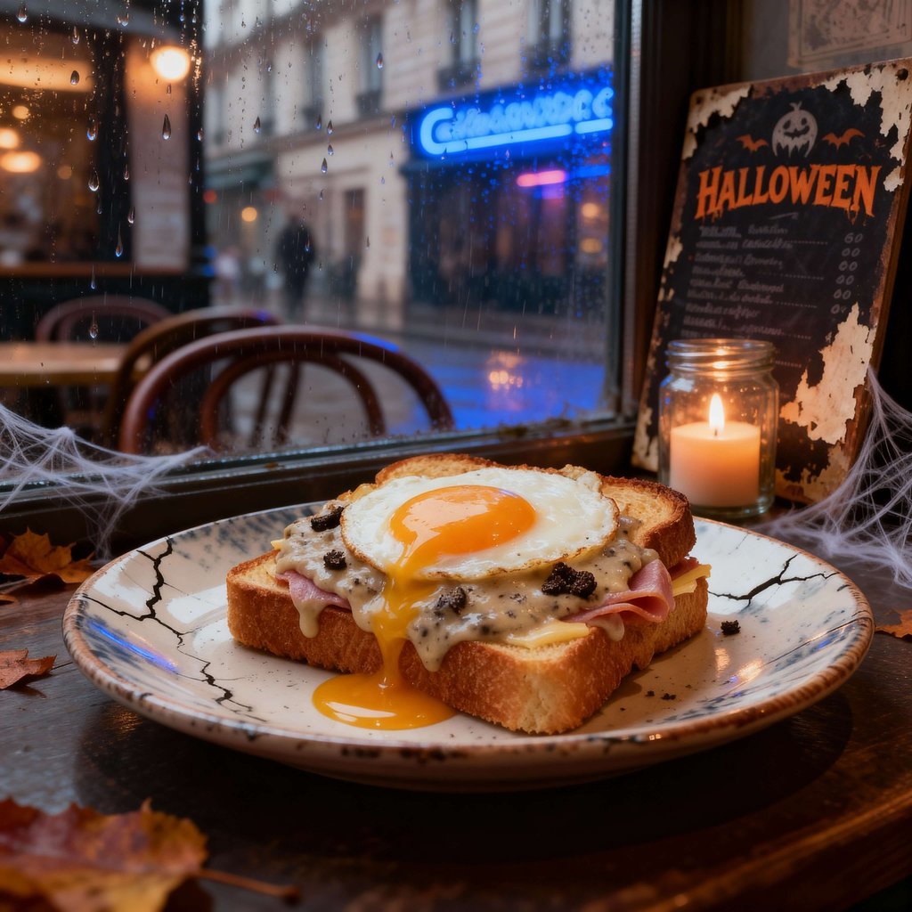 Halloween Ambient Restaurant Scene