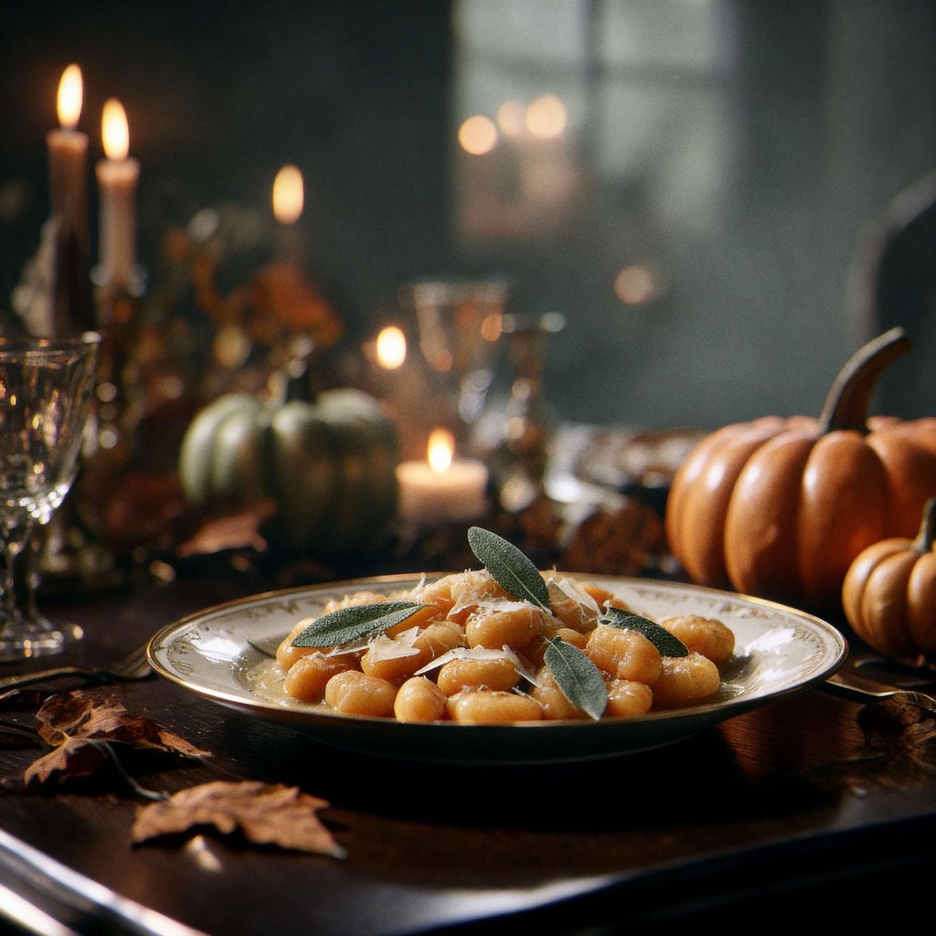 Halloween Elegant Fine Dining Moment