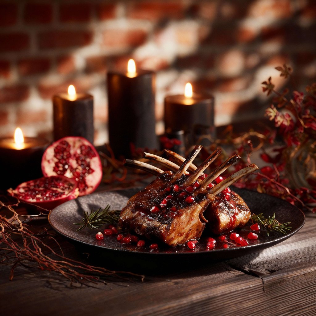 Halloween Gothic Food Photography