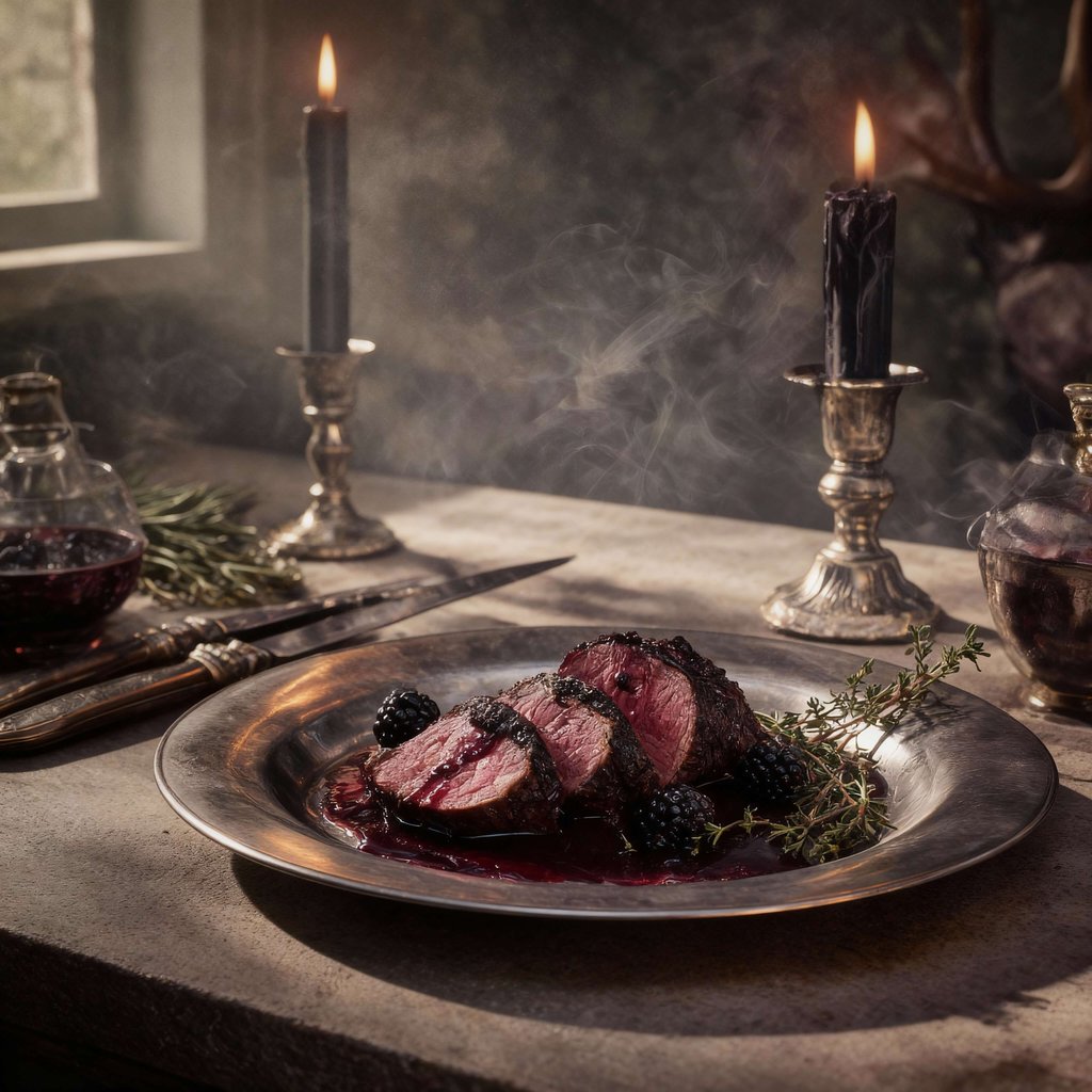 Halloween Haunted Victorian Food Scene