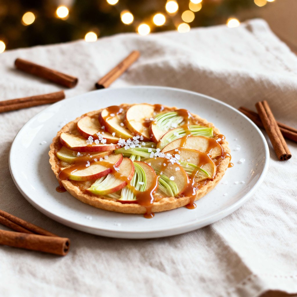Thanksgiving Apple Fennel Tart