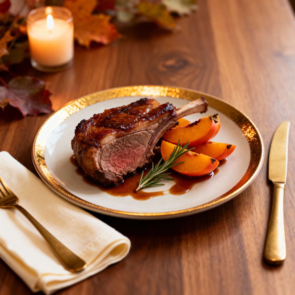 Thanksgiving Caramelized Lamb Loin