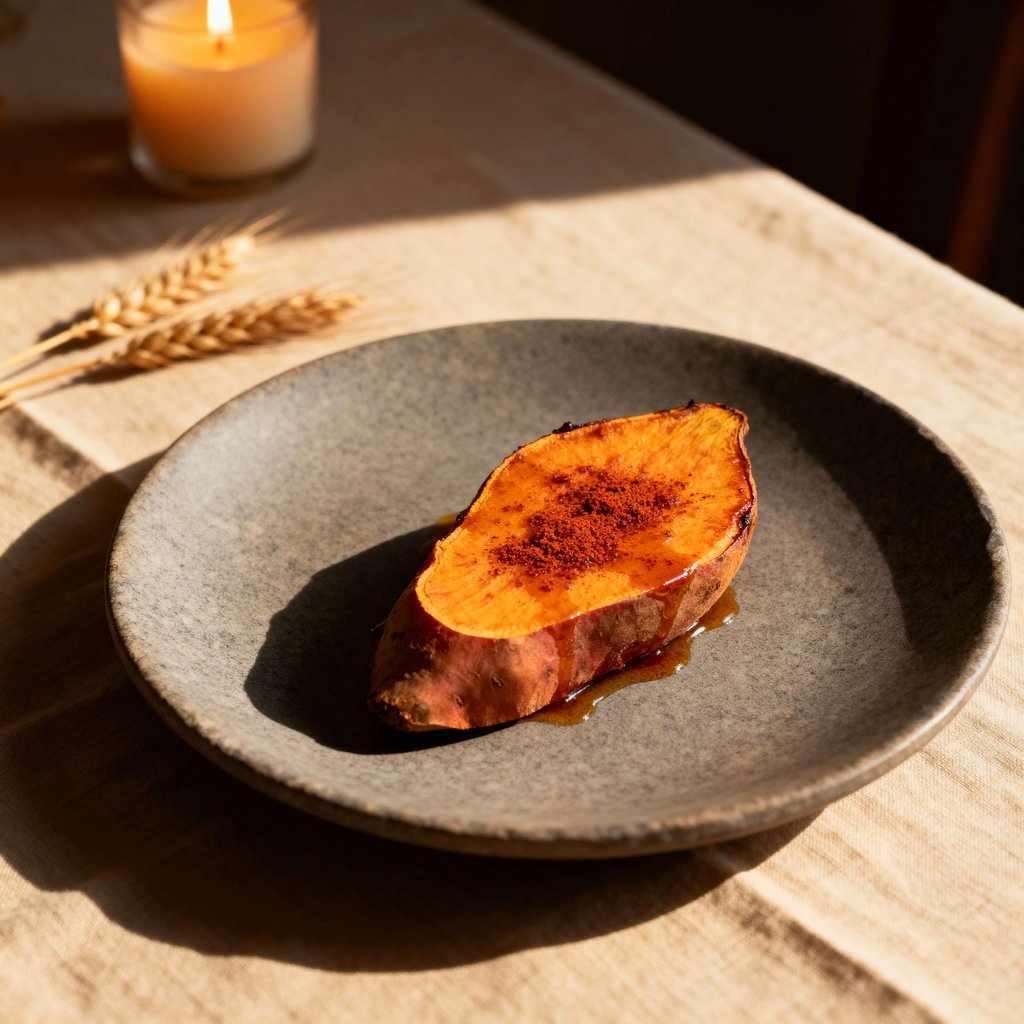 Thanksgiving Roasted Sweet Potato