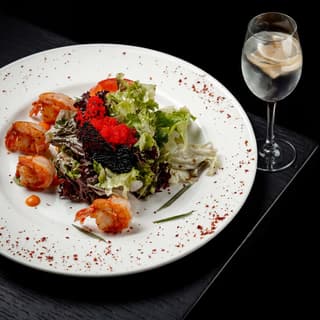 Luxury restaurant entree photography