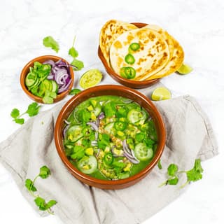 Aguachile verde shrimp lime green cucumber red onion tostada coastal plate — aguachile hero photography