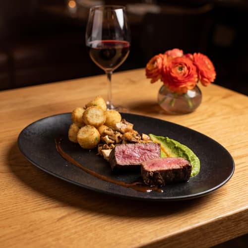 Food photo variation - fine dining style