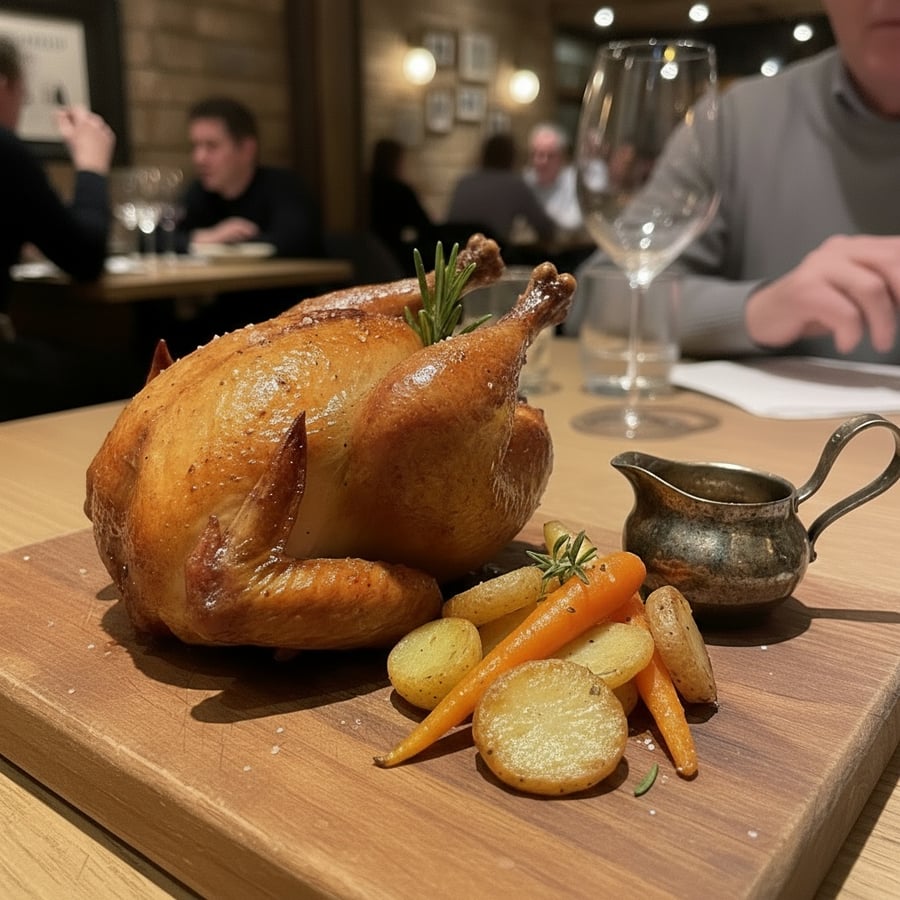 Original Turkey Photo - Before Thanksgiving AI Transformation