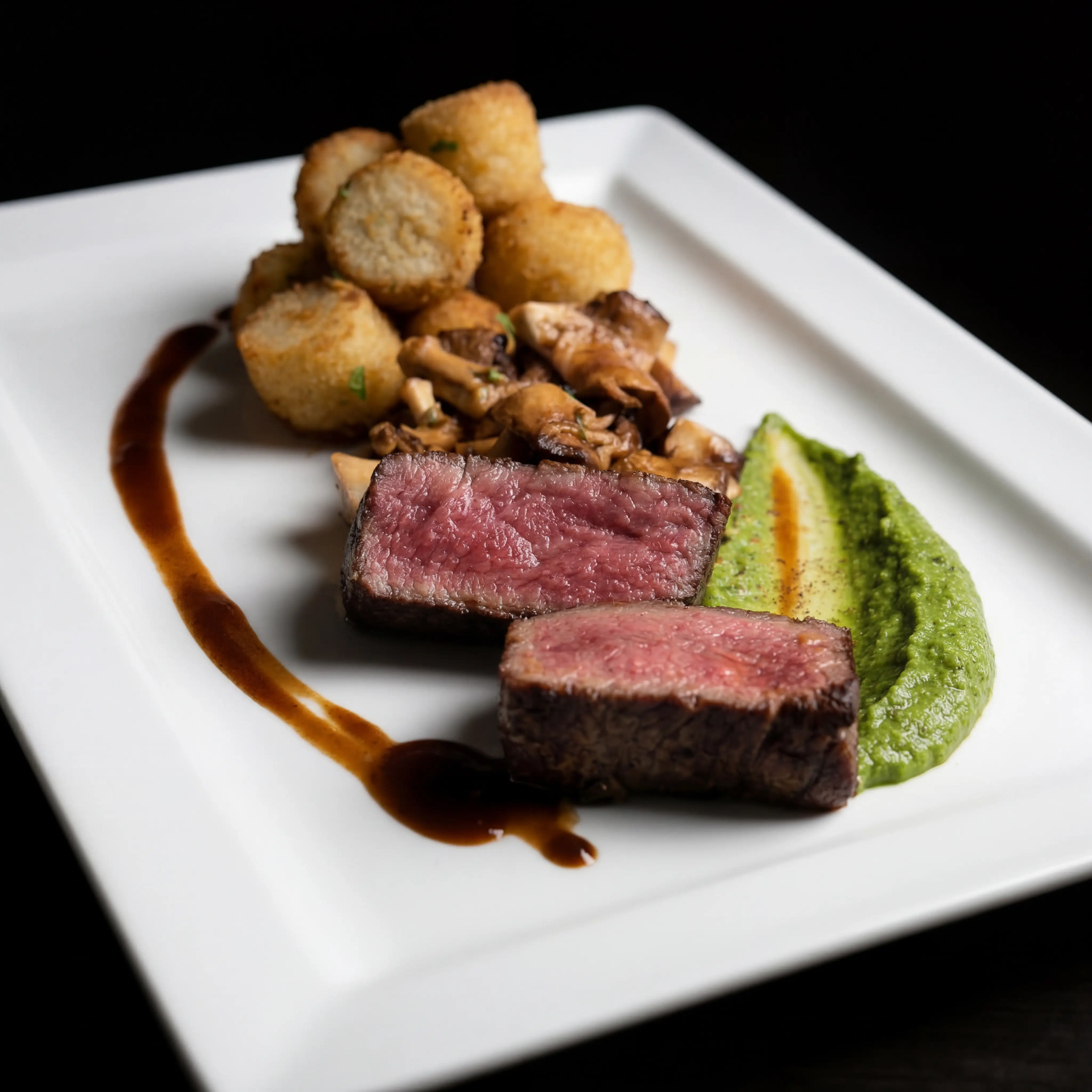 Food photo variation - delivery app style