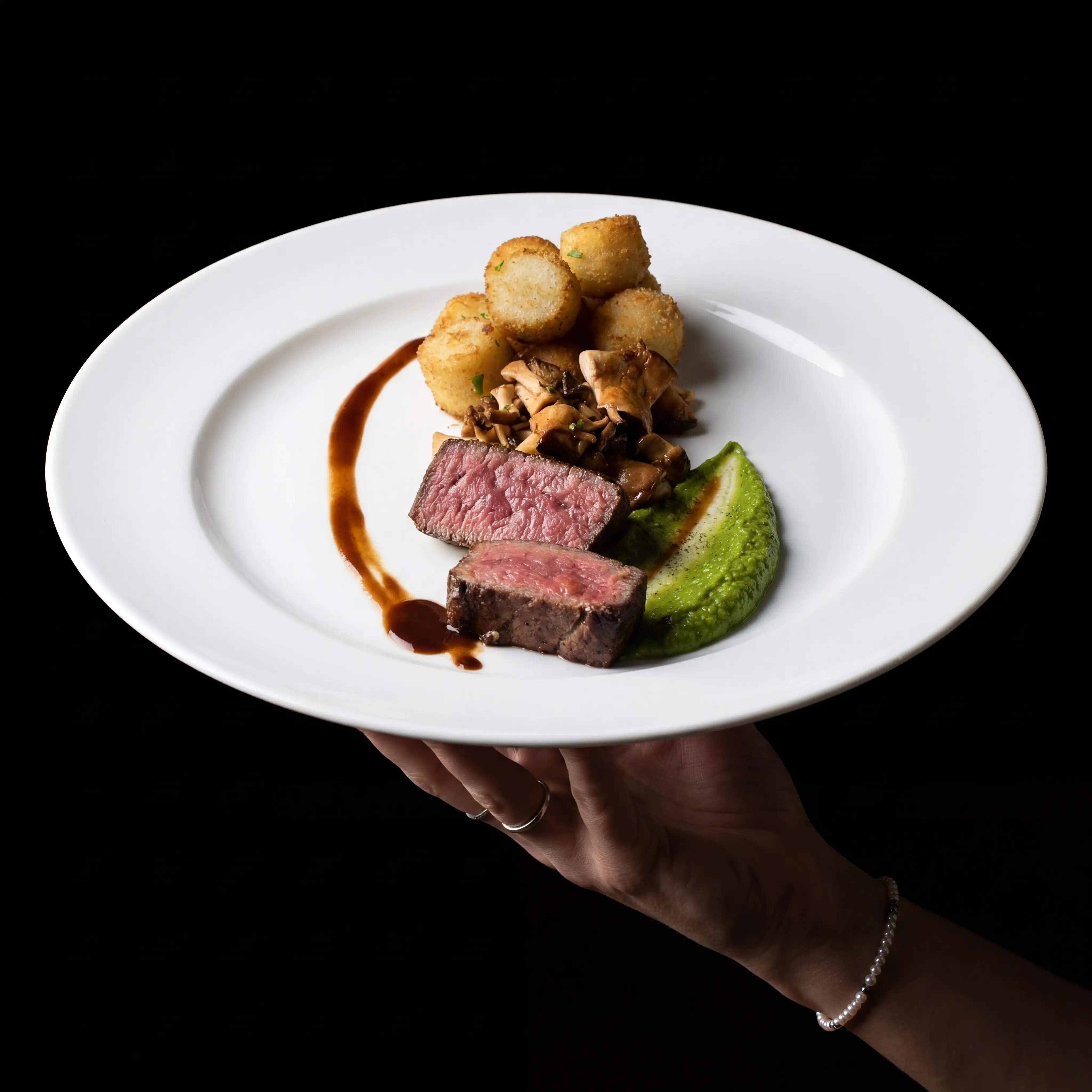 Food photo variation - social media style