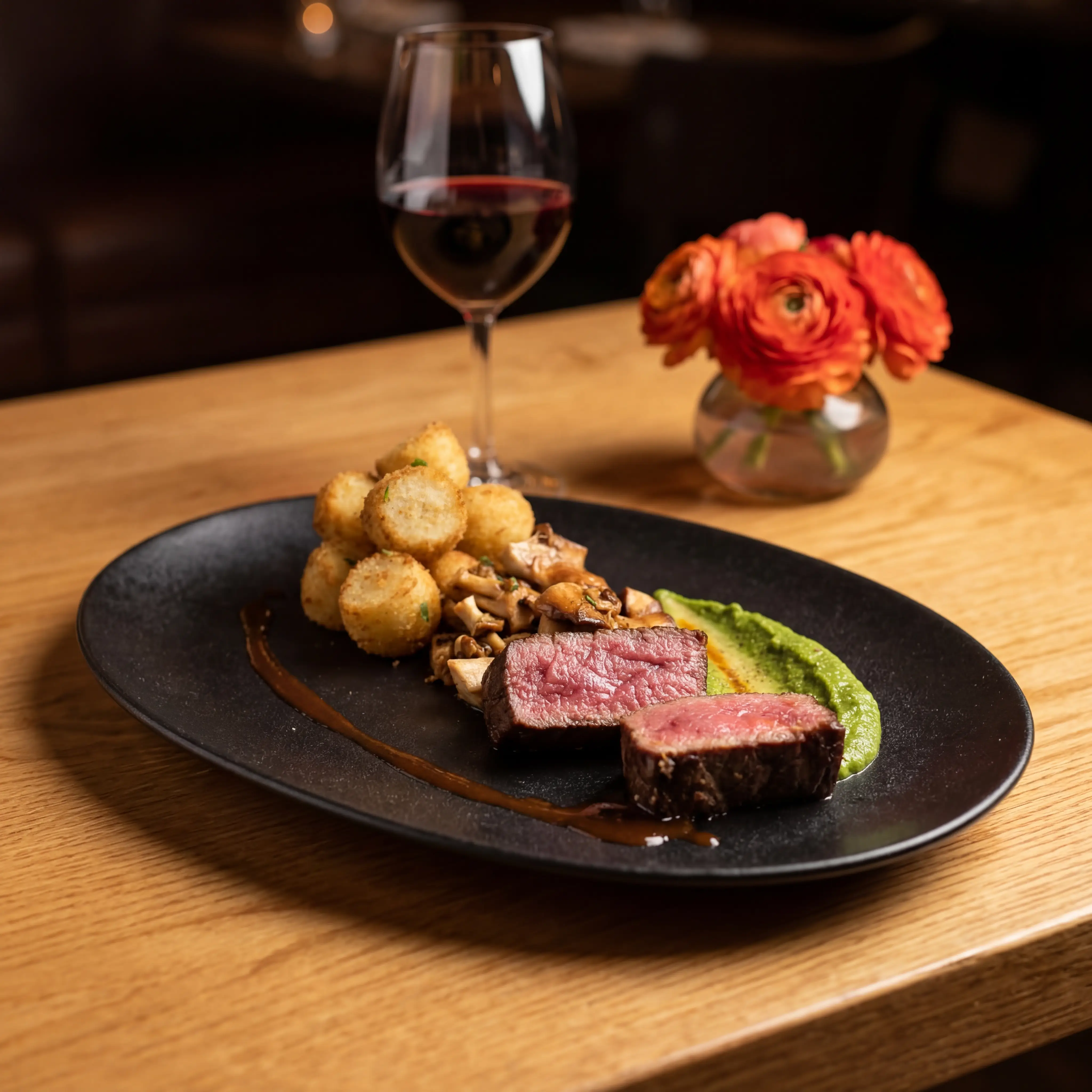 Food photo variation - fine dining style