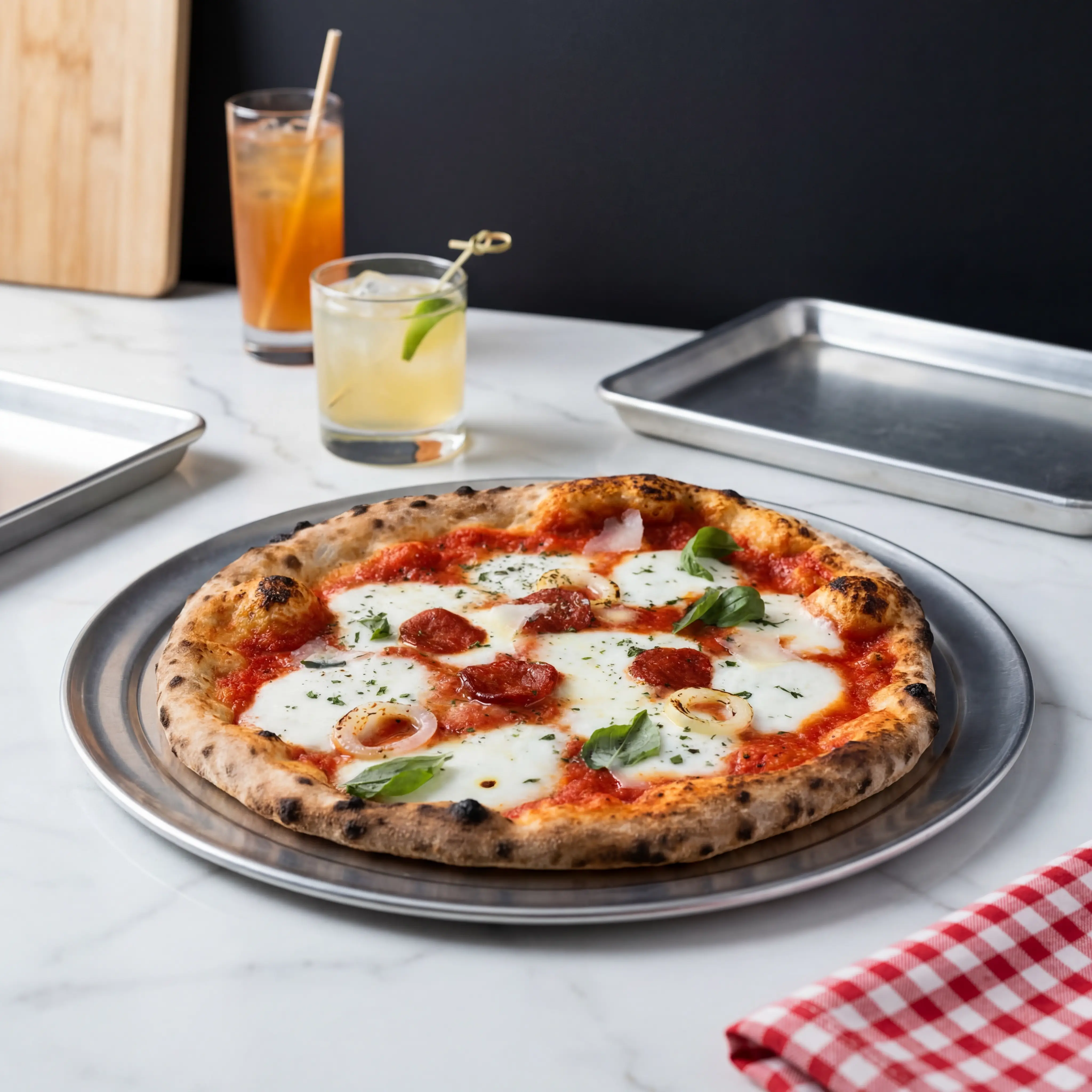 Fine dining plated dish - professional food photography