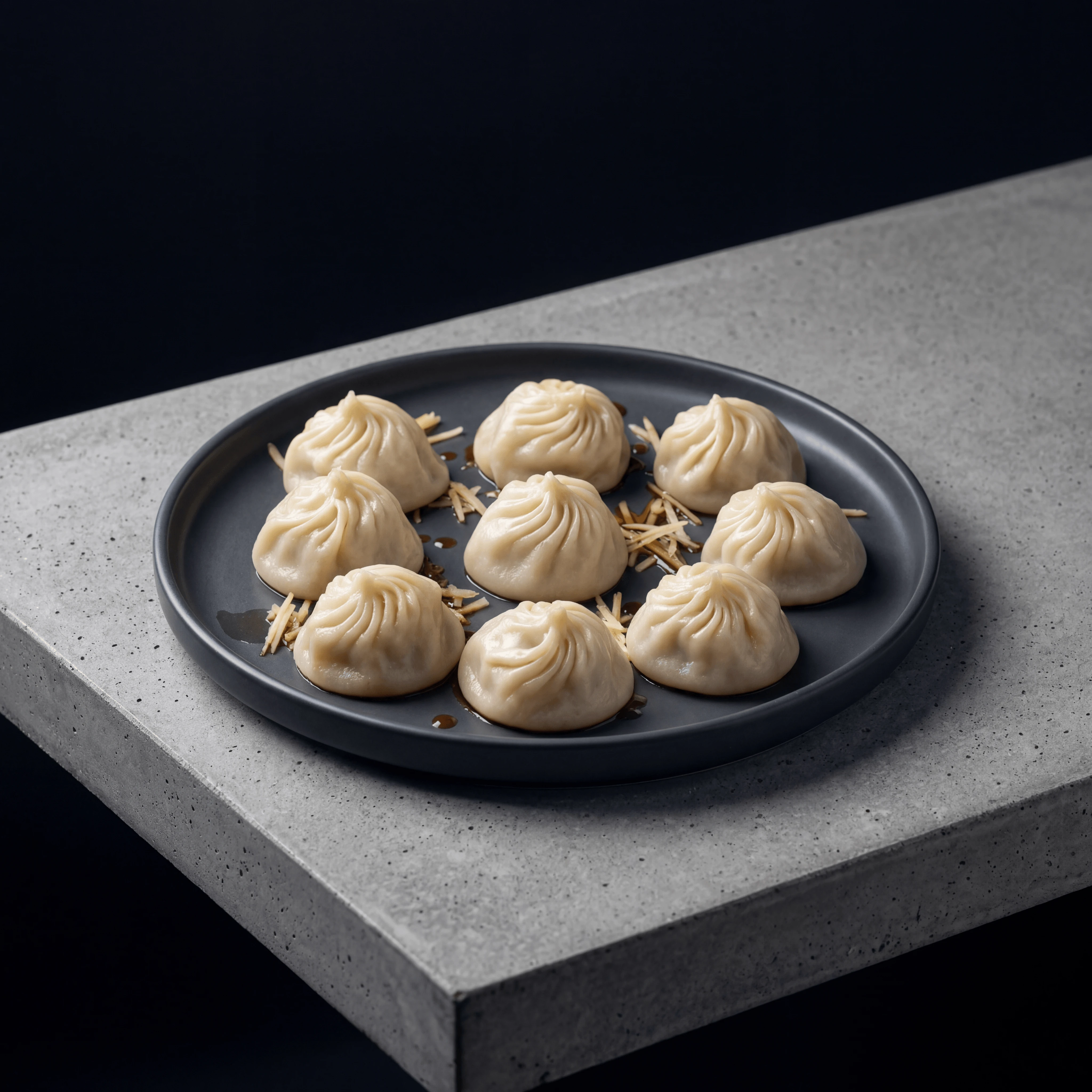Xiao long bao soup dumplings eight bamboo steamer translucent — soup dumpling card photography