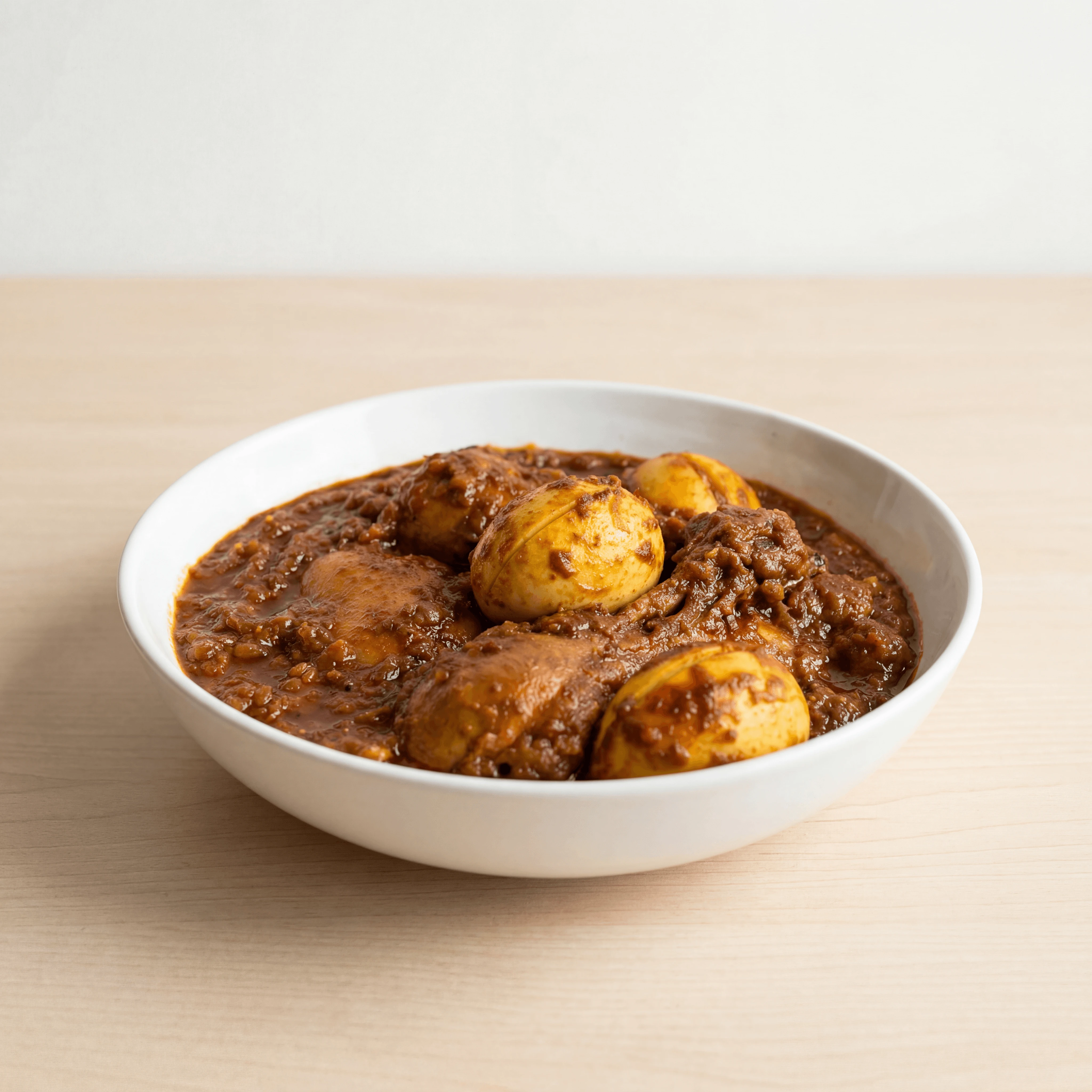 Doro wat chicken stew berbere boiled egg injera clay bowl — doro wat hero photography