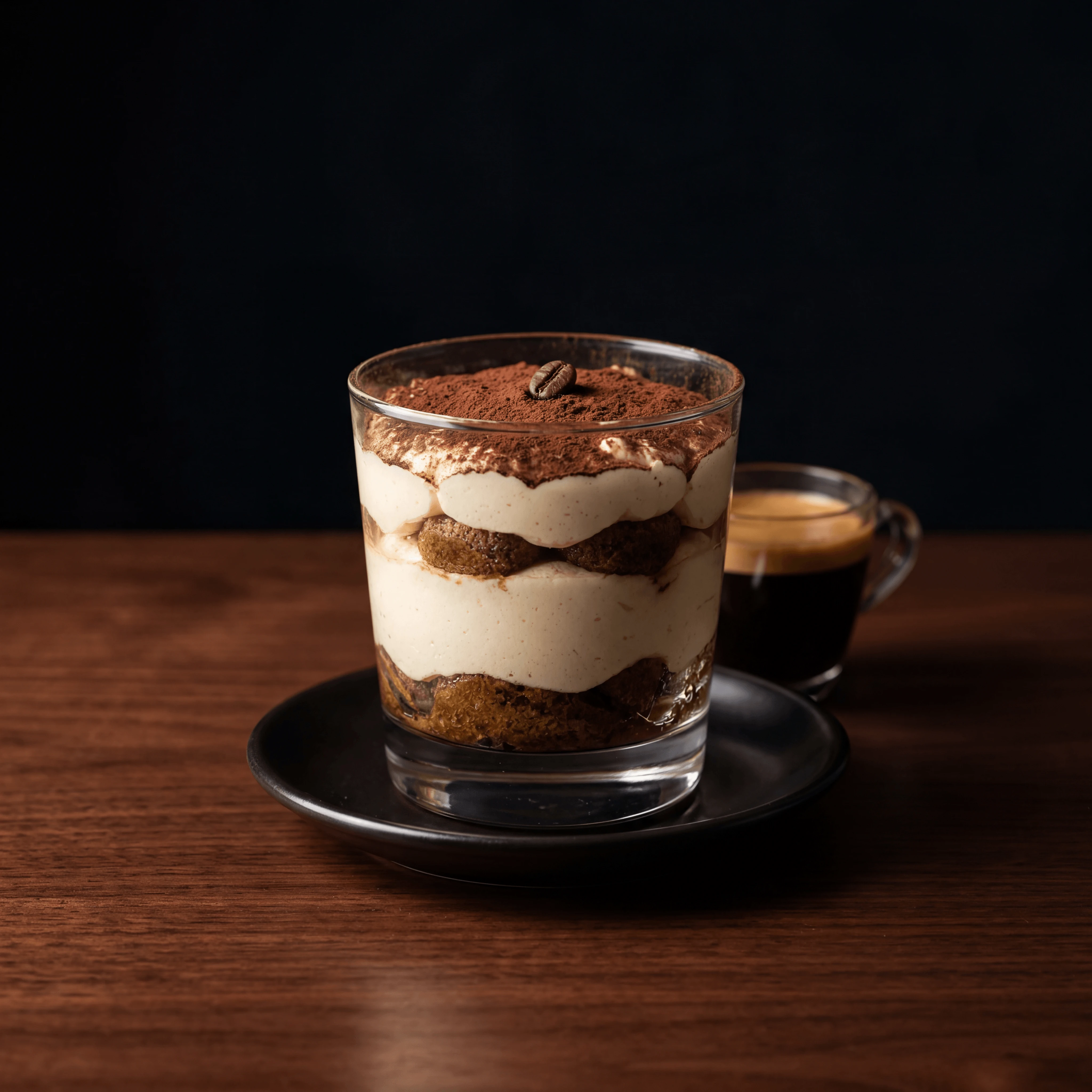 Chocolate fondant with vanilla ice cream and raspberry — restaurant dessert photography